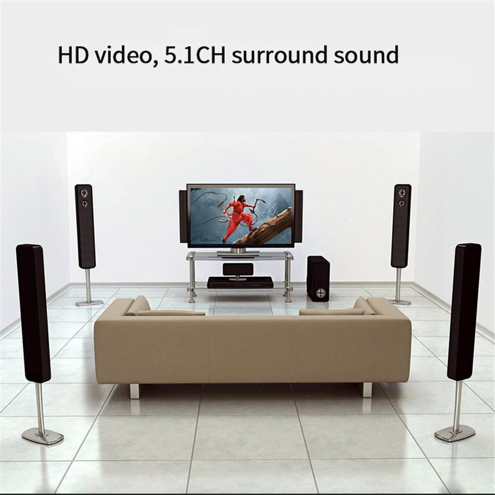 4K/60HZ HD HDMI 2.0 Audio Extractor Splitter Distributor for Blu-Ray Player Support 3D High Resolution Premium YUV 4:4:4