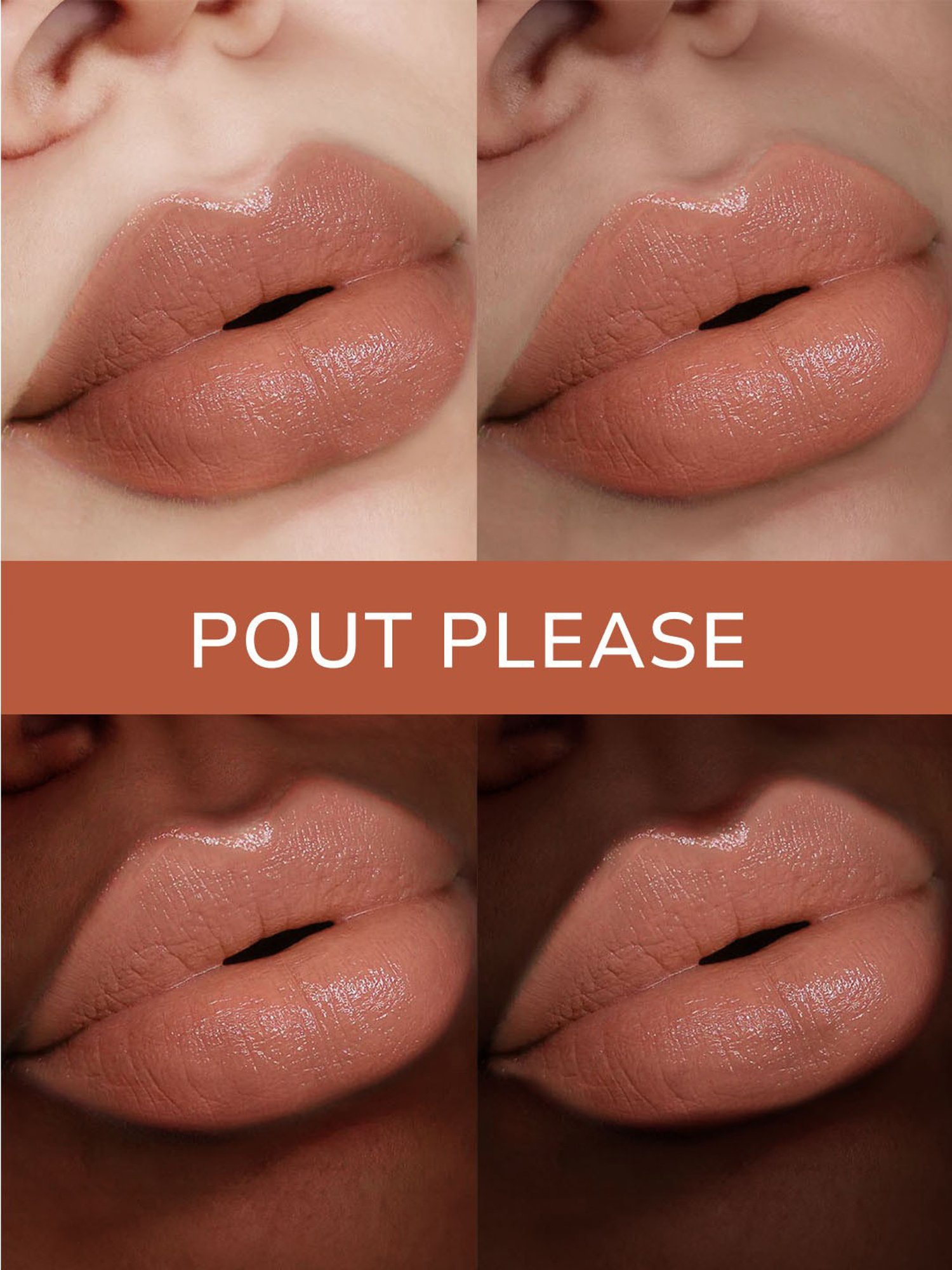 L.A.Girl Pretty & Plump Lipstick Pout Please - 3.2 gm