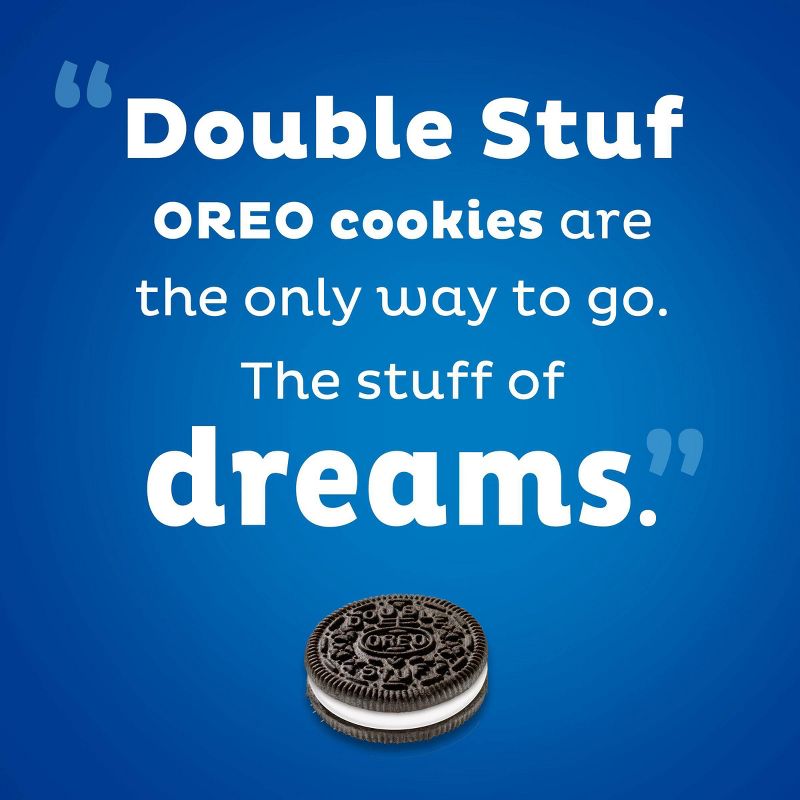 Oreo Double Stuf Chocolate Sandwich Cookies - 26.7oz