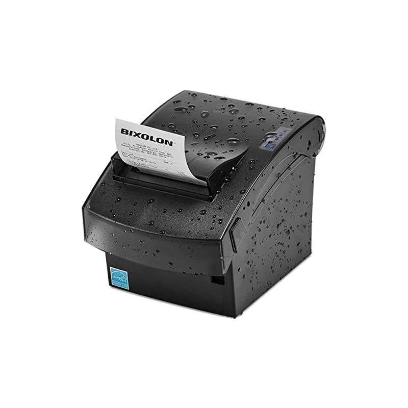 SRP-350PLUSIIICOSG Thermal Printer with Power Supply and USB Cable, Serial/USB/Ethernet, Black