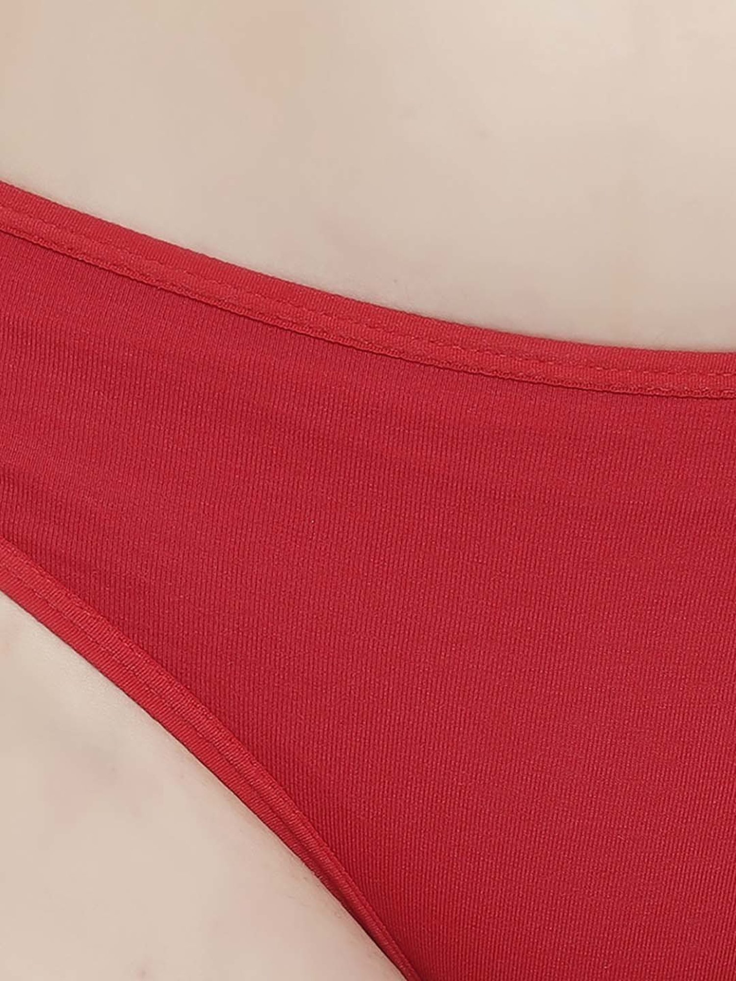 Bleeding Heart Red Plain Panty