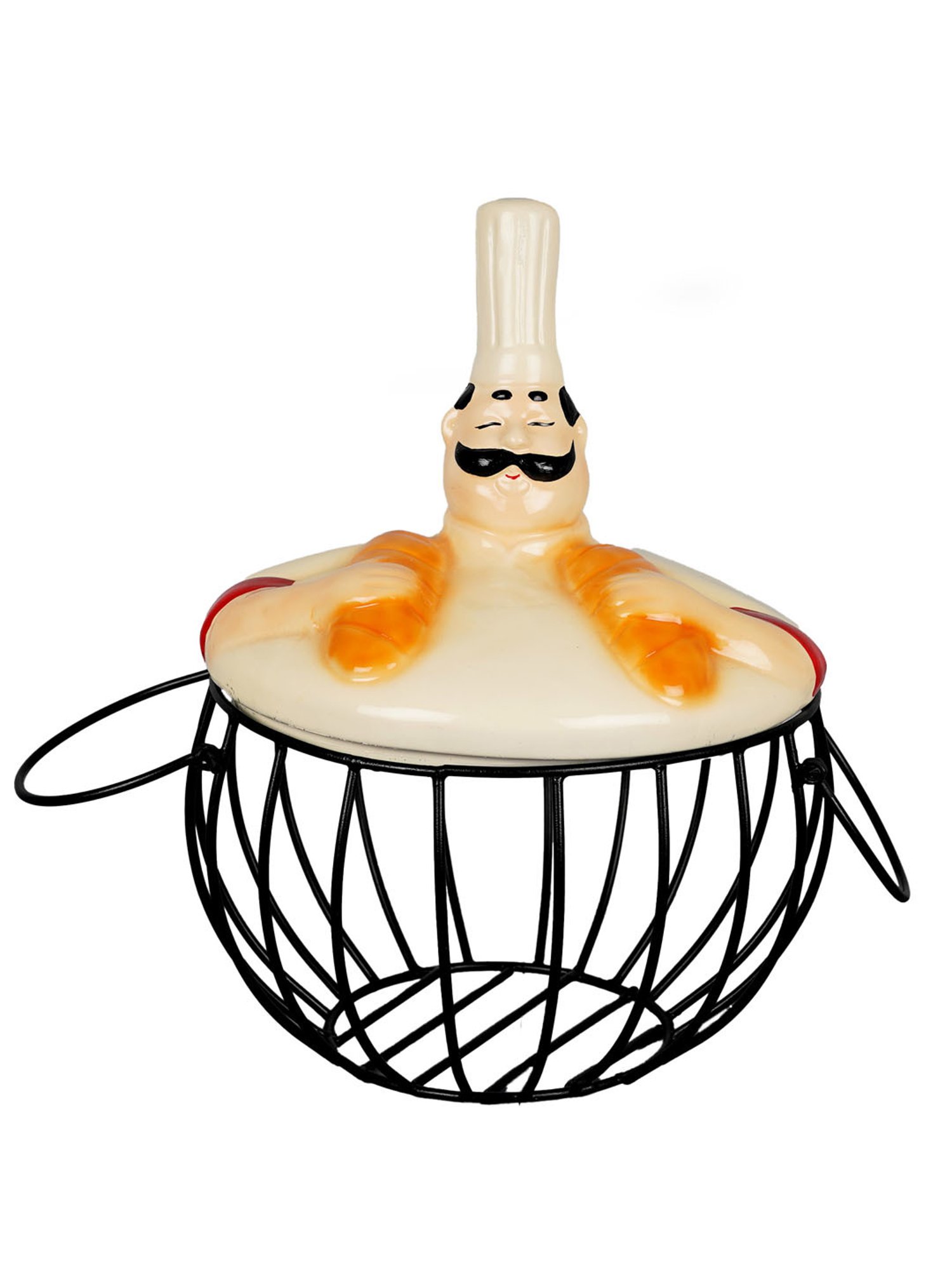 VarEesha Brown & Black Bamboo Multi-Purpose Basket - Set of 1