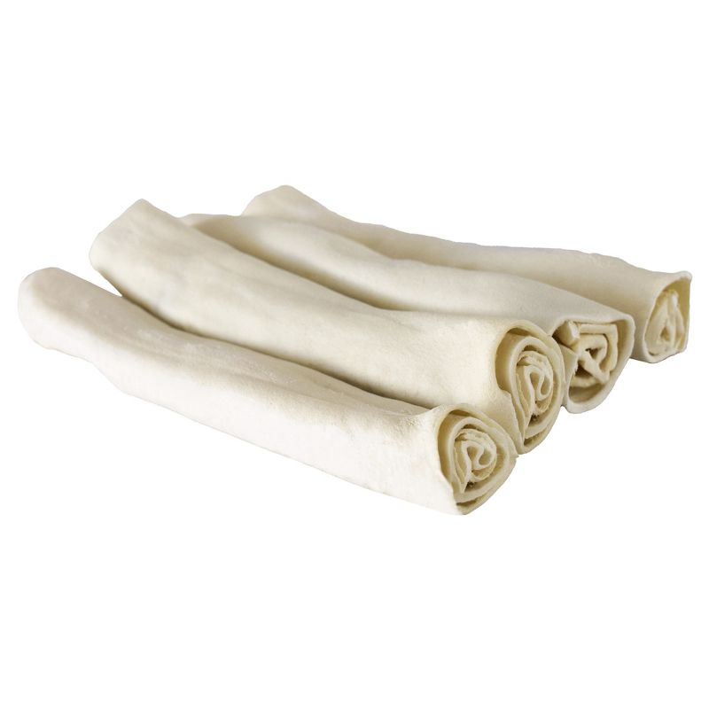 Natural Rawhide Rolls 9" 4ct Dog Treats - Boots & Barkley™