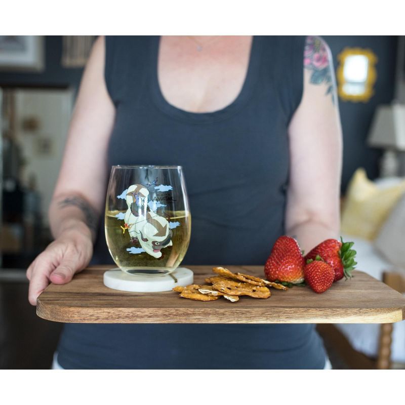 16oz 4pk Glass Goblet Glasses - Threshold™