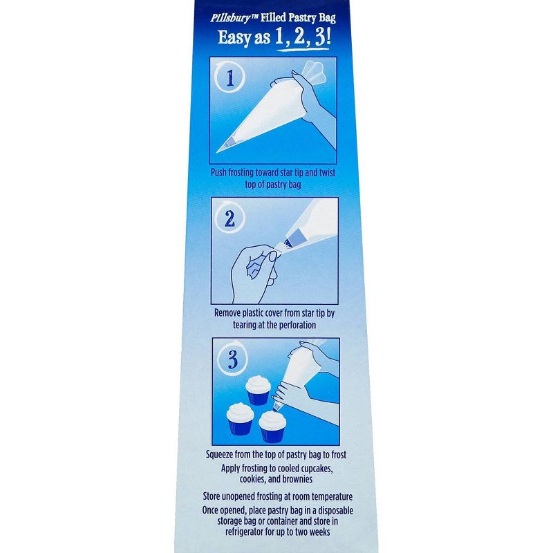 Pillsbury Chocolate Fudge Filled Pastry Bag - 16oz