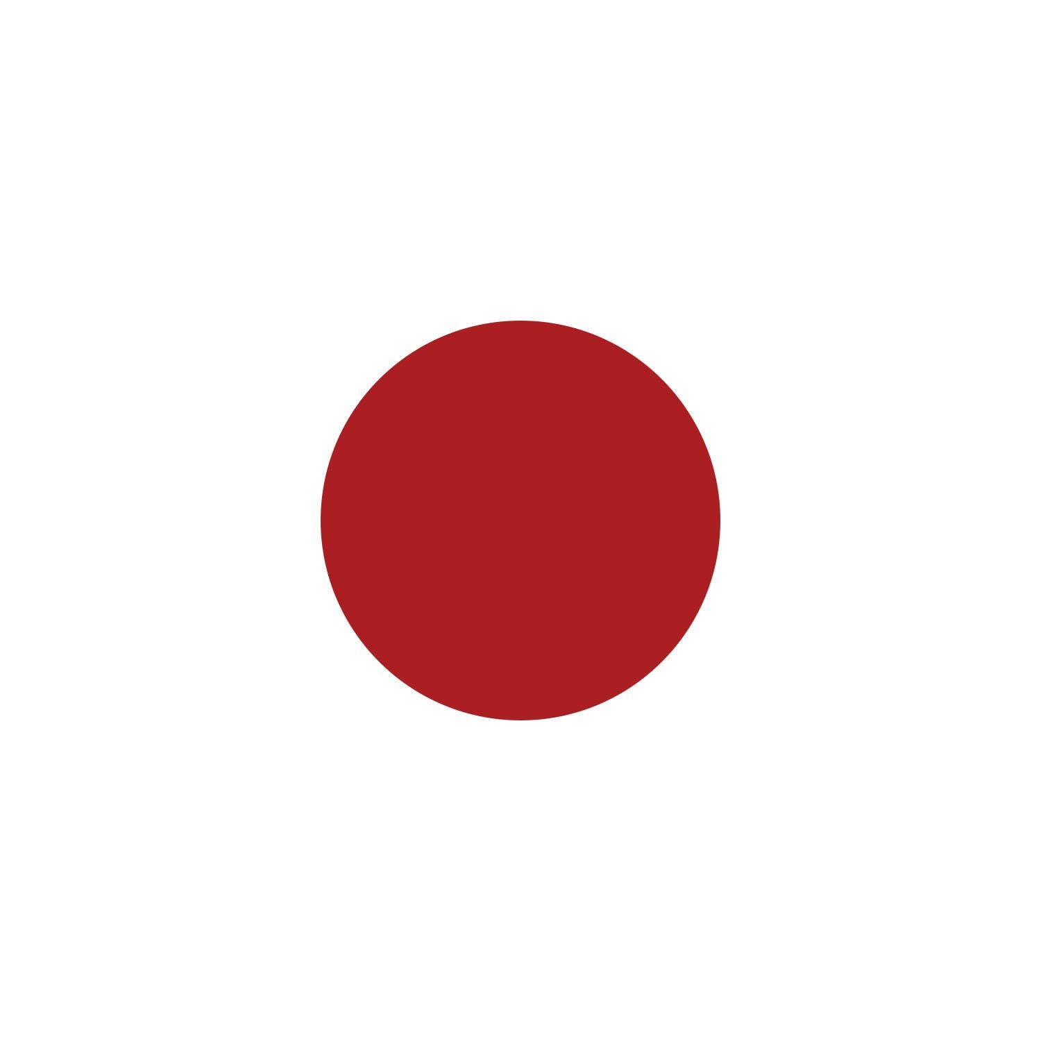 LiteMark 2 Inch Orange Dot Decals - Pack of 80