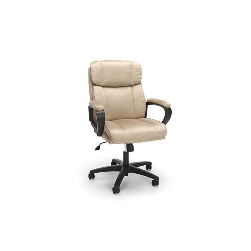 ESS Collection Plush Microfiber Office Chair, in Tan (ESS-3082-TAN)