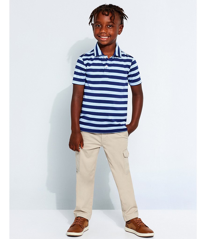 Class Club Little Boys 2T-7 Stretch Twill Cargo Pants