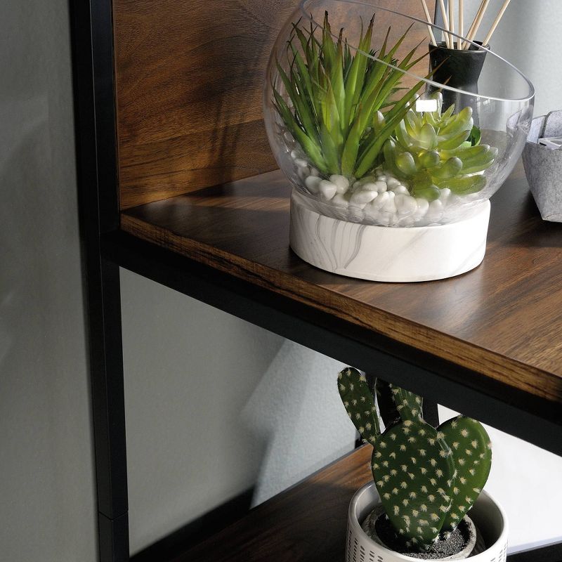 76" Nova Loft Storage Tower Grand Walnut - Sauder