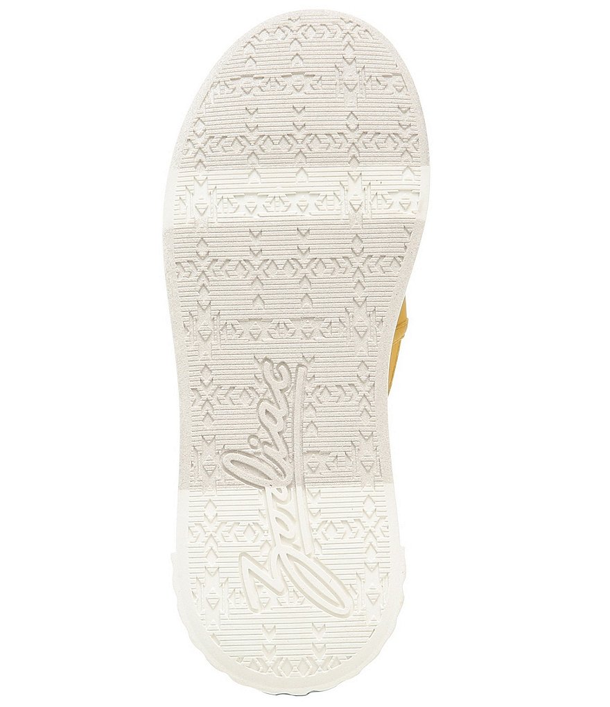 Zodiac Benson Snake Embossed Slip-On Platform Sneakers