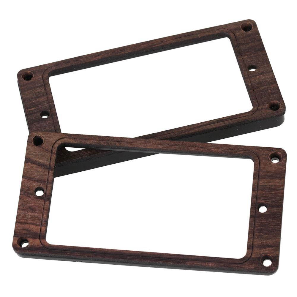 BQLZR Rosewood Electric Guitar Humbucker Pickup Frame Mounting Ring Cover Set of 40