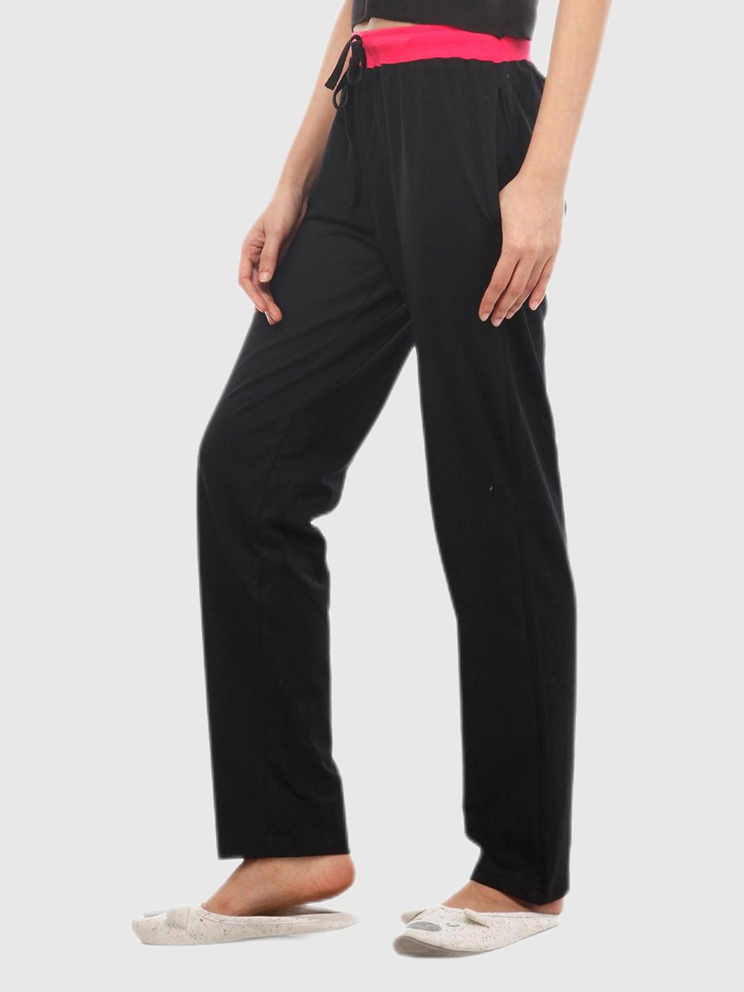 Nite Flite Black Regular Track Pants