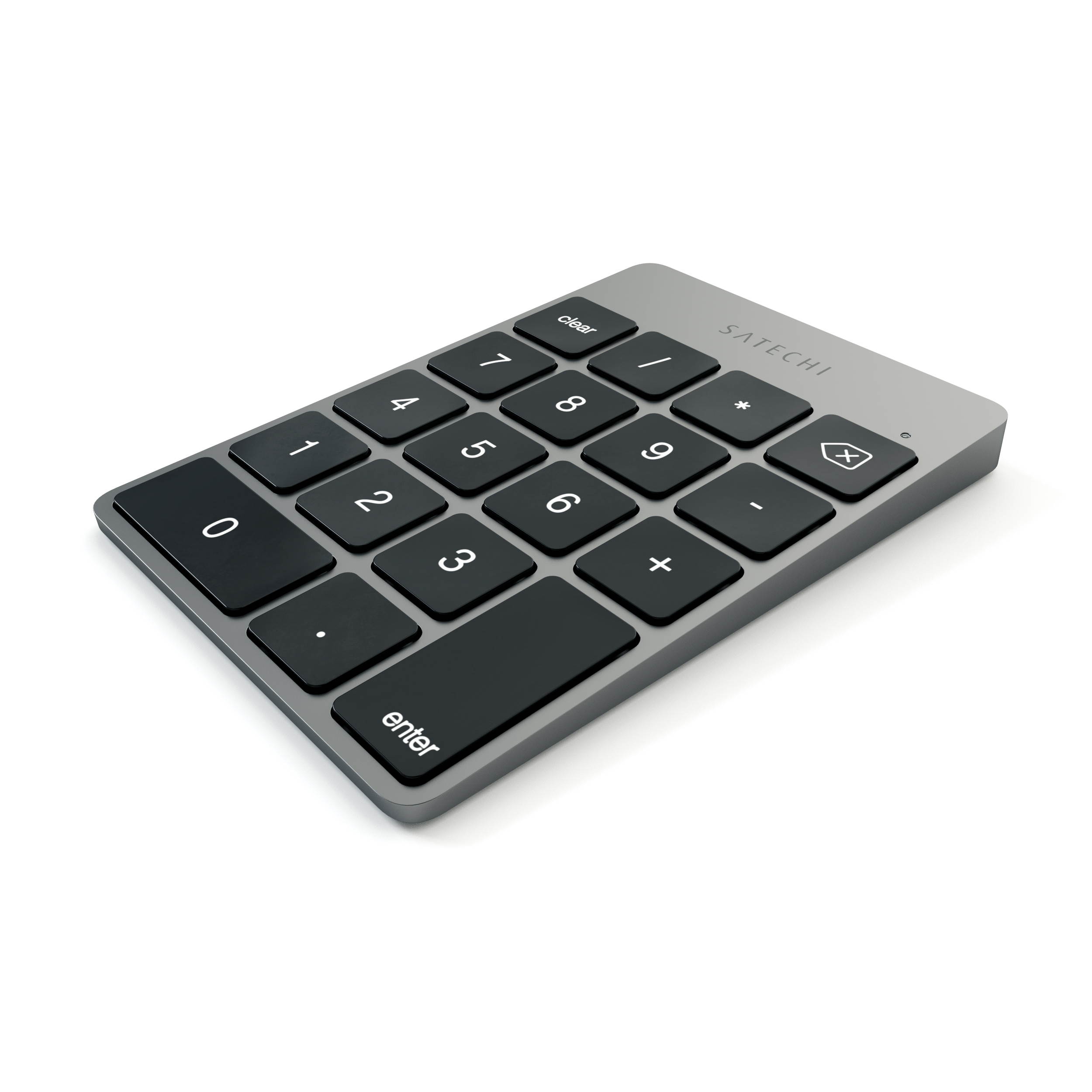 Satechi Slim Aluminum Bluetooth Wireless 18-Key Keypad Keyboard Extension - Compatible with 2017 iMac, iMac Pro, MacBook Pro, MacBook, iPad, iPhone, Dell, Lenovo and More