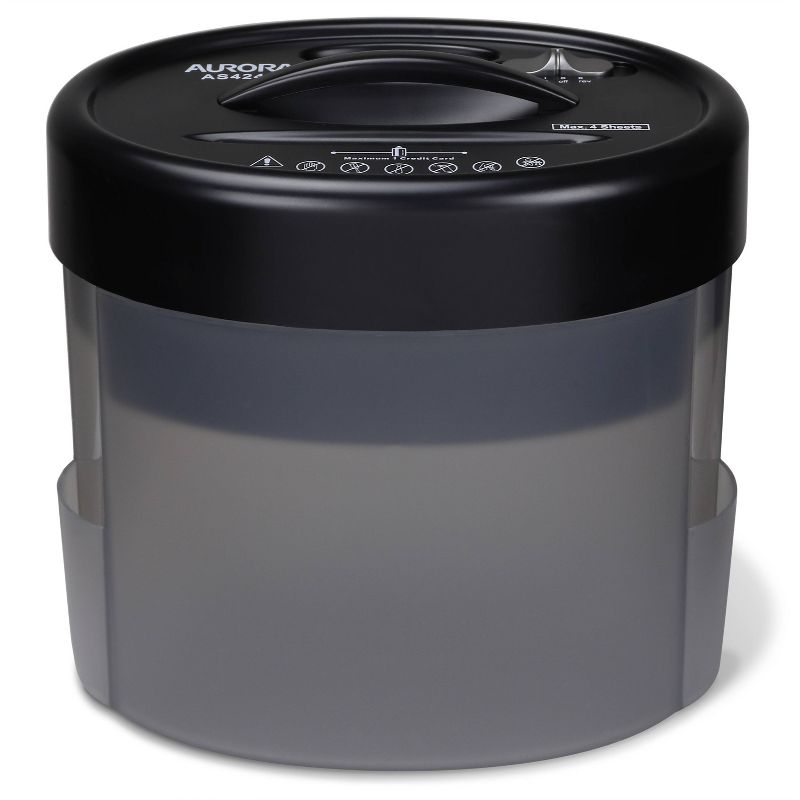 Aurora 4 Folded Sheet Desktop Cross Cut Shredder