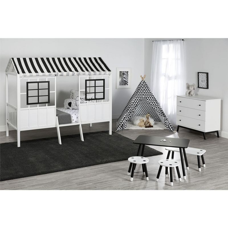 Little Seeds Rowan Valley Lark Urban 3 Drawer Dresser, White