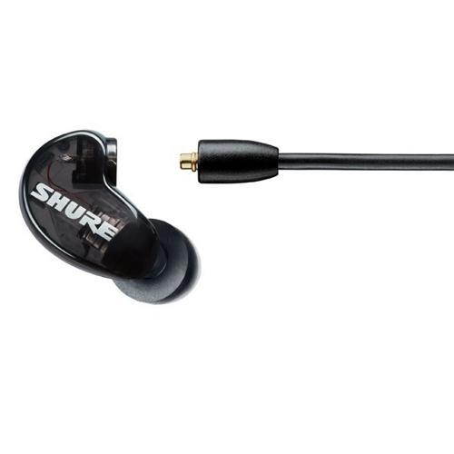 Shure Isolating MicroDriver Earphones In-Ear Stereo Headphones, Black