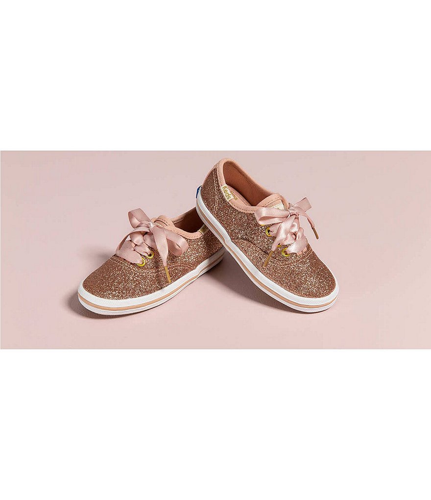 Keds for kate spade new york Girls' Glitter Sneakers (Youth)