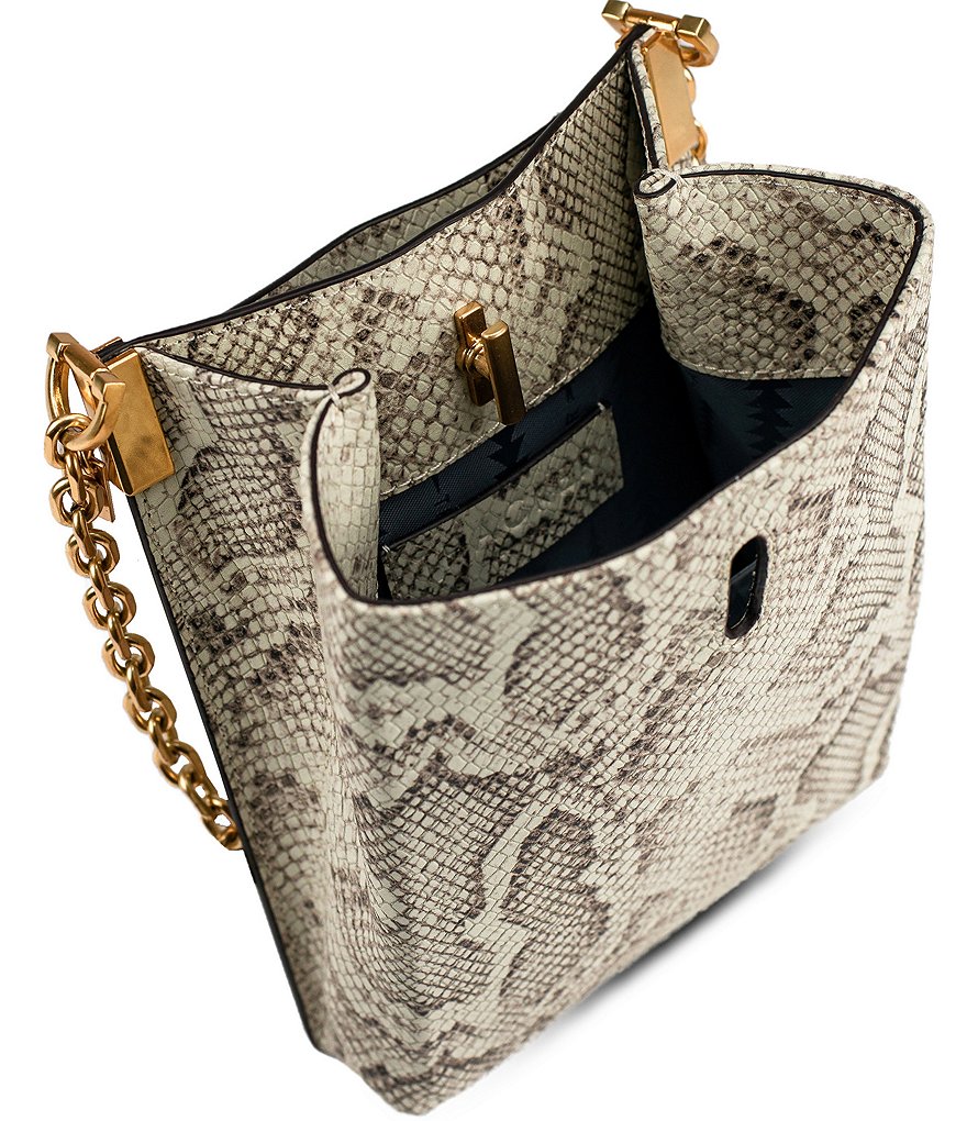Thacker Pippa Snake Crossbody Bag