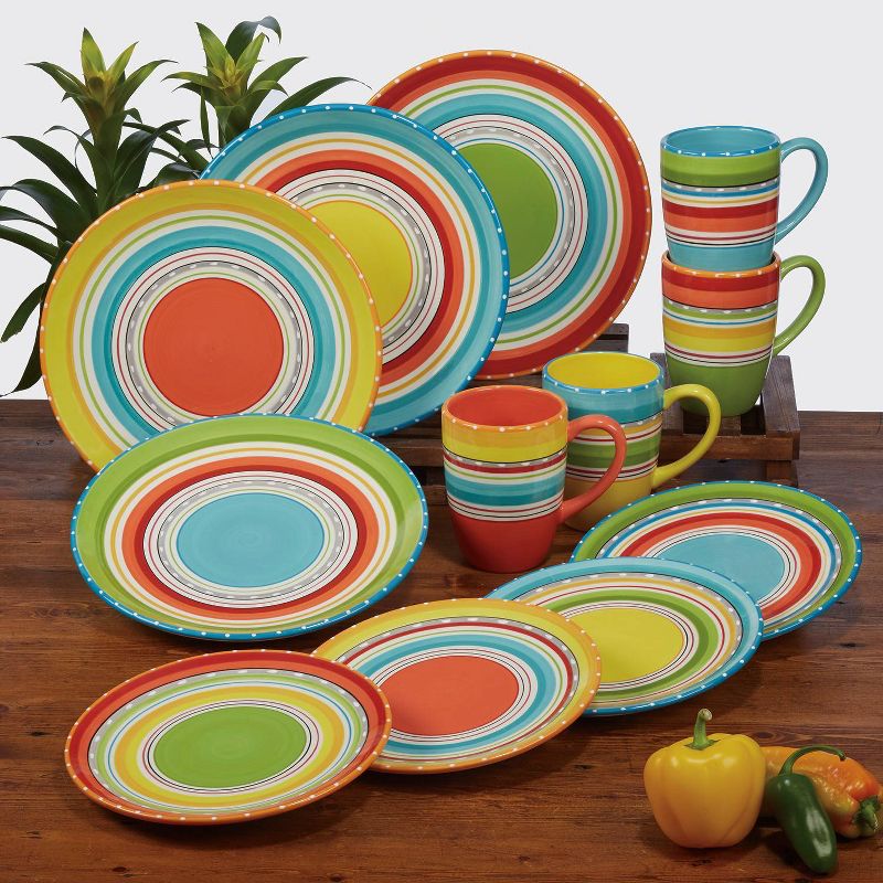 Salad Plates 8.75" Mariachi Set of 4 - Certified International