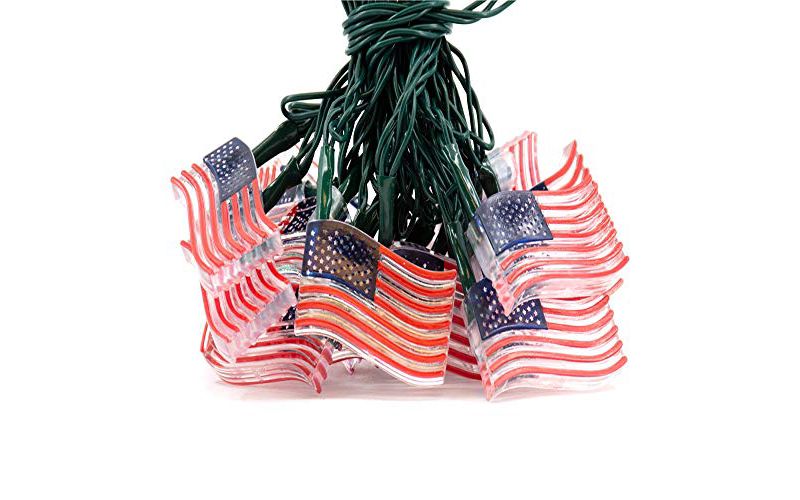 Rite Lite 11.5" Traditional Style LED Battery Powered Hanukkah Menorah - White/Blue