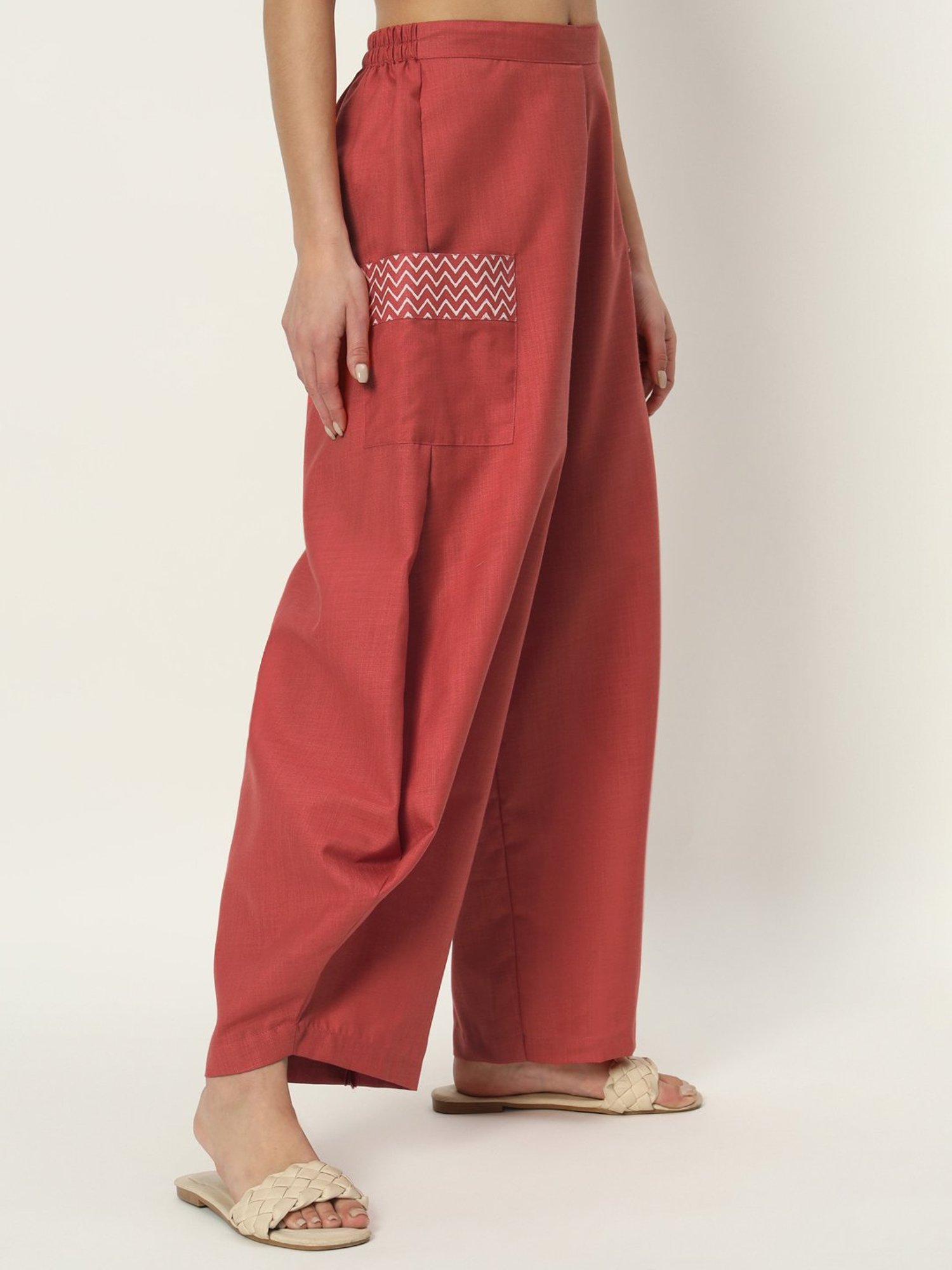 9rasa Coral Cotton Pants