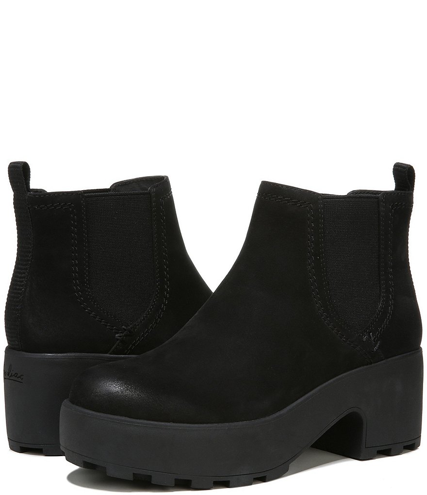 Zodiac Tavi Leather Chelsea Platform Booties