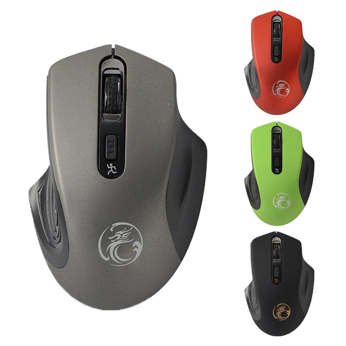 Wireless Mouse,Wireless Gaming Mouse,Full-size Mouse,Ergonomic Hand Grips,Mechanical Switches,Long battery life,Desktop Laptop PC Gaming Mouse, for Windows 7/8/10/XP Vista Linux MacOs
