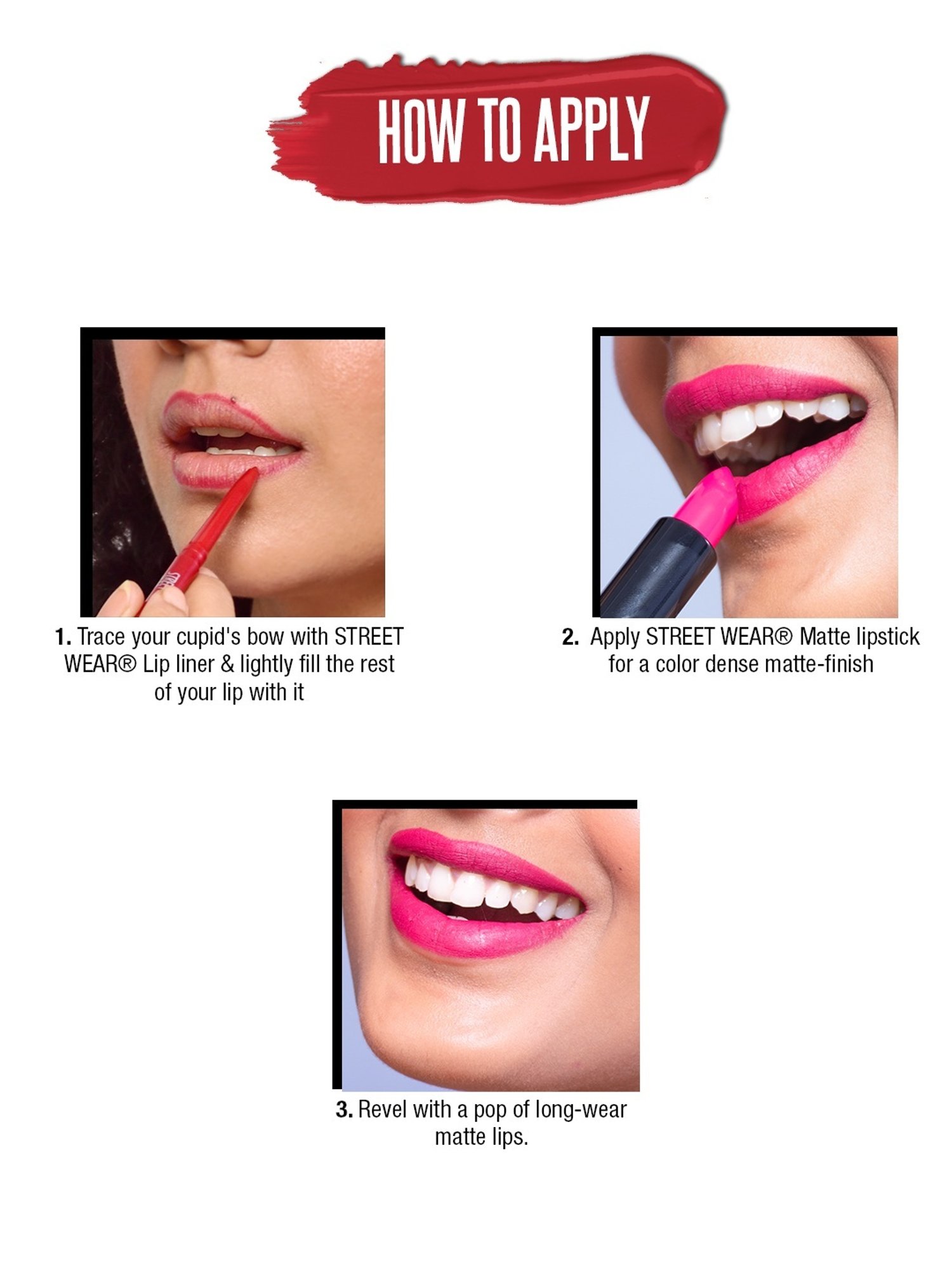 Street Wear Matte Lipstick Mad Maroon - 4.2 gm