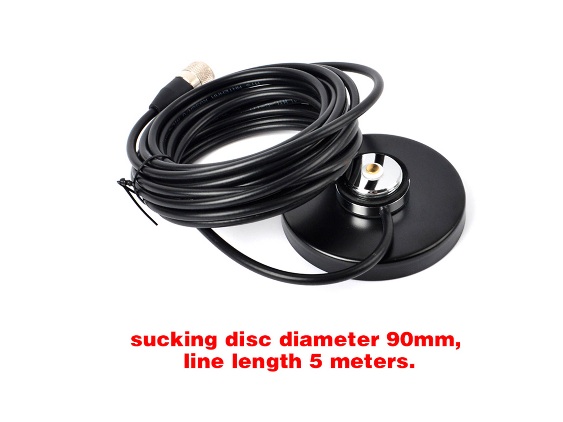 HYS NMO Mount Magnetic base 5M Cable PL259 UHF Plug With NMO VHF 136-174Mhz Antenna for Car Motorola Yaesu Kenwood Icom Mobile Radio