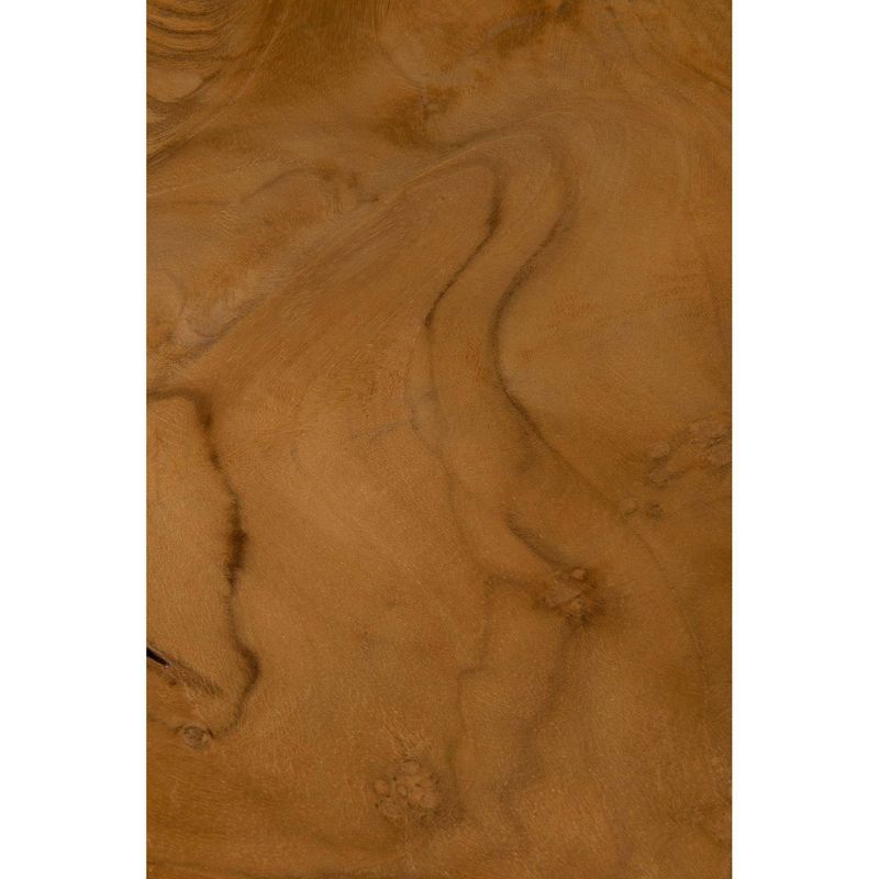 Set of 2 Haisley Teak Barstool Brown - East at Main