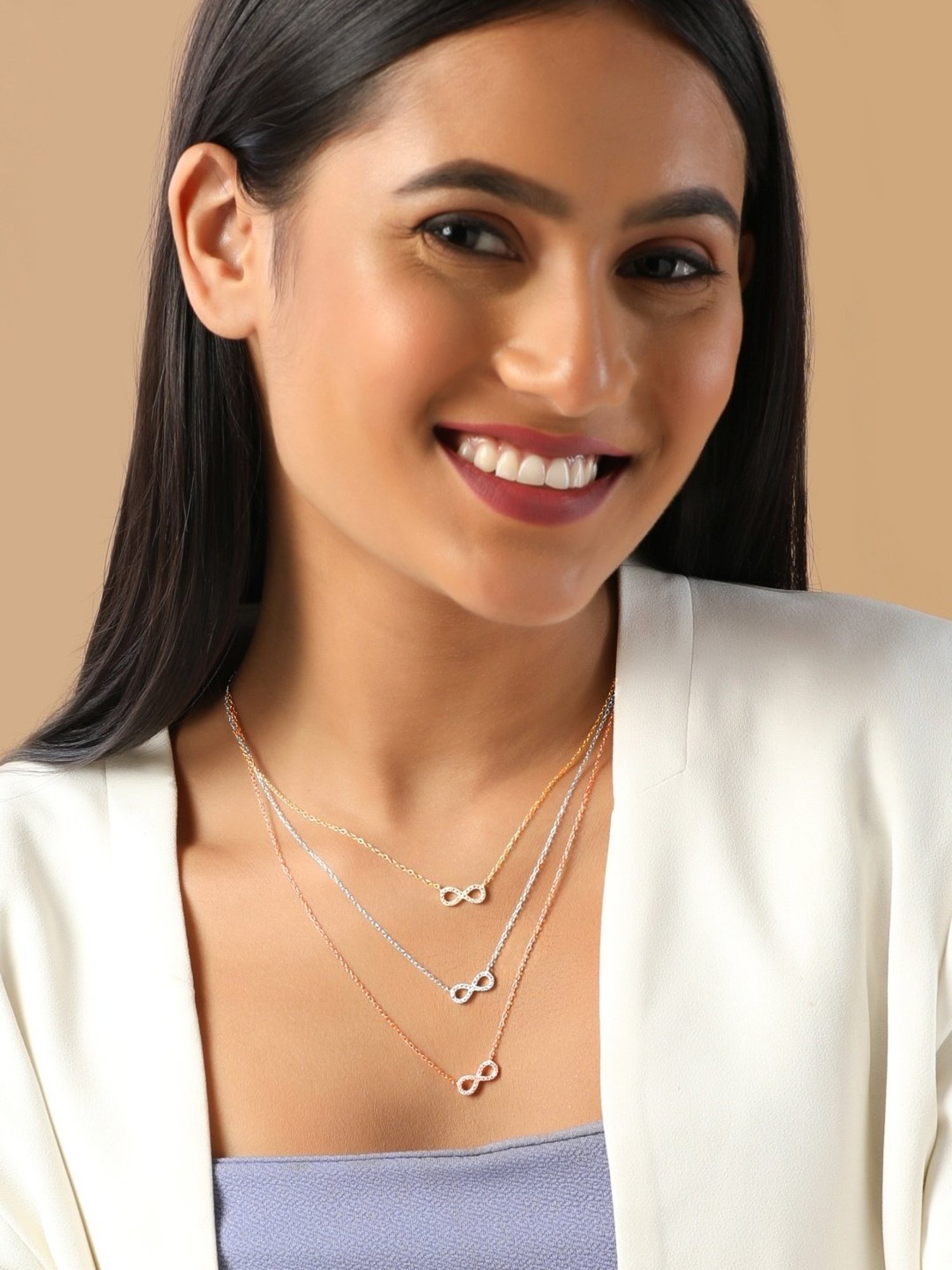 Ornate Jewels 92.5 Sterling Silver Red Ruby Necklace for Women