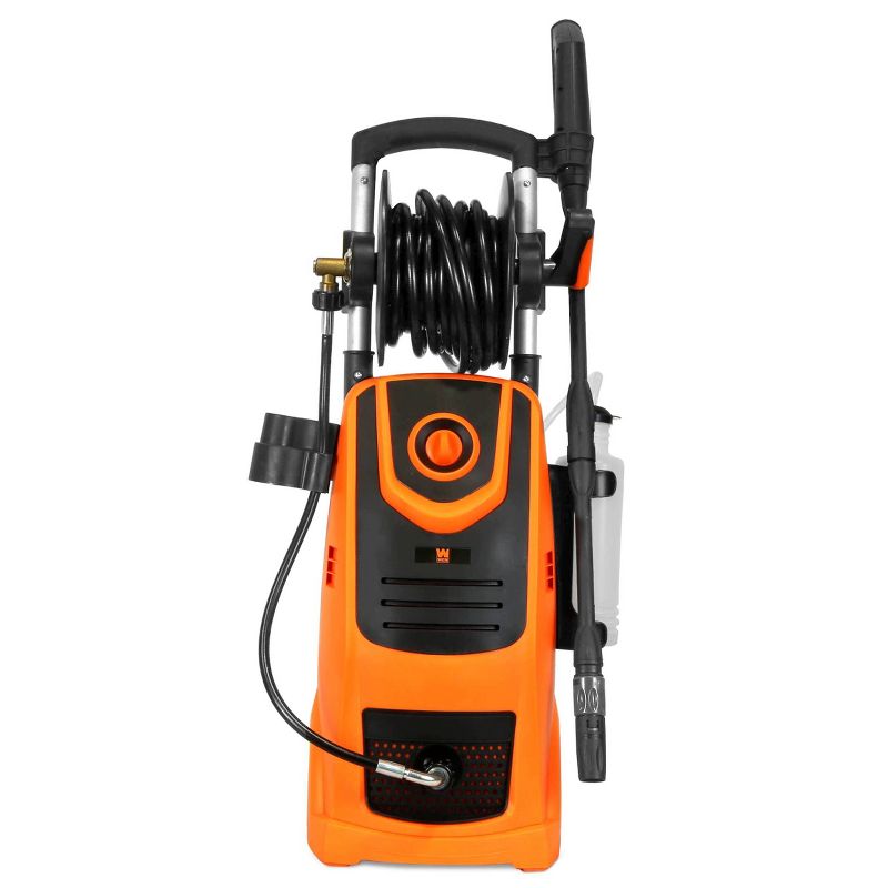 WEN PW22 2100 PSI 1.3 GPM 13.5-Amp Electric Pressure Washer with Variable Flow Power and Hose Reel
