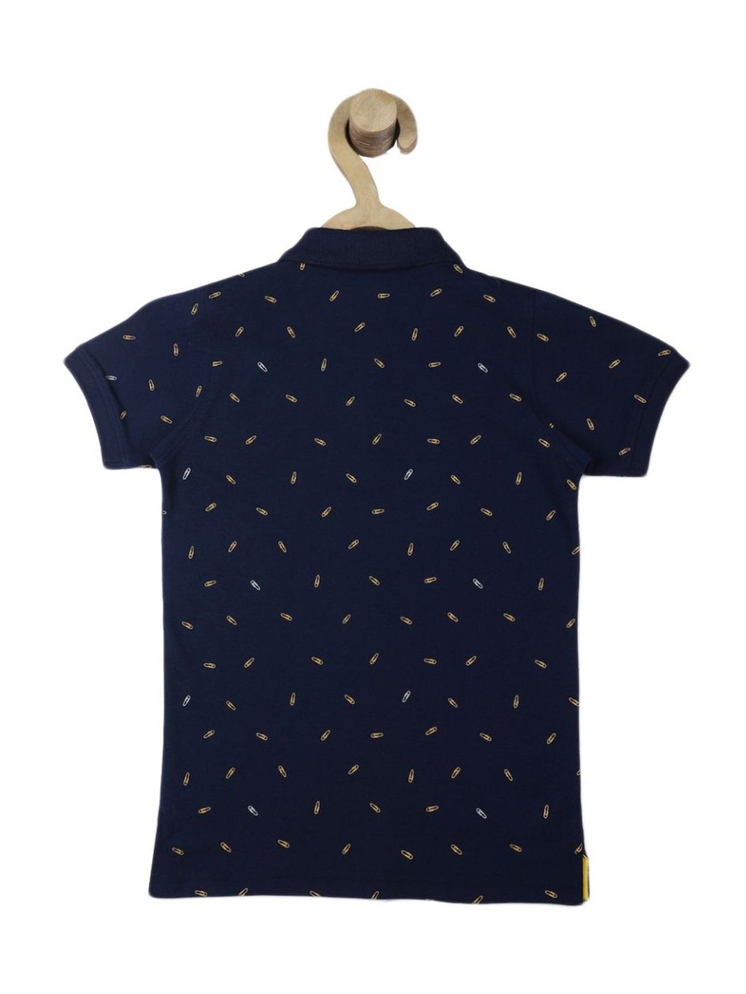 Allen Solly Junior Navy Cotton Printed T-Shirt