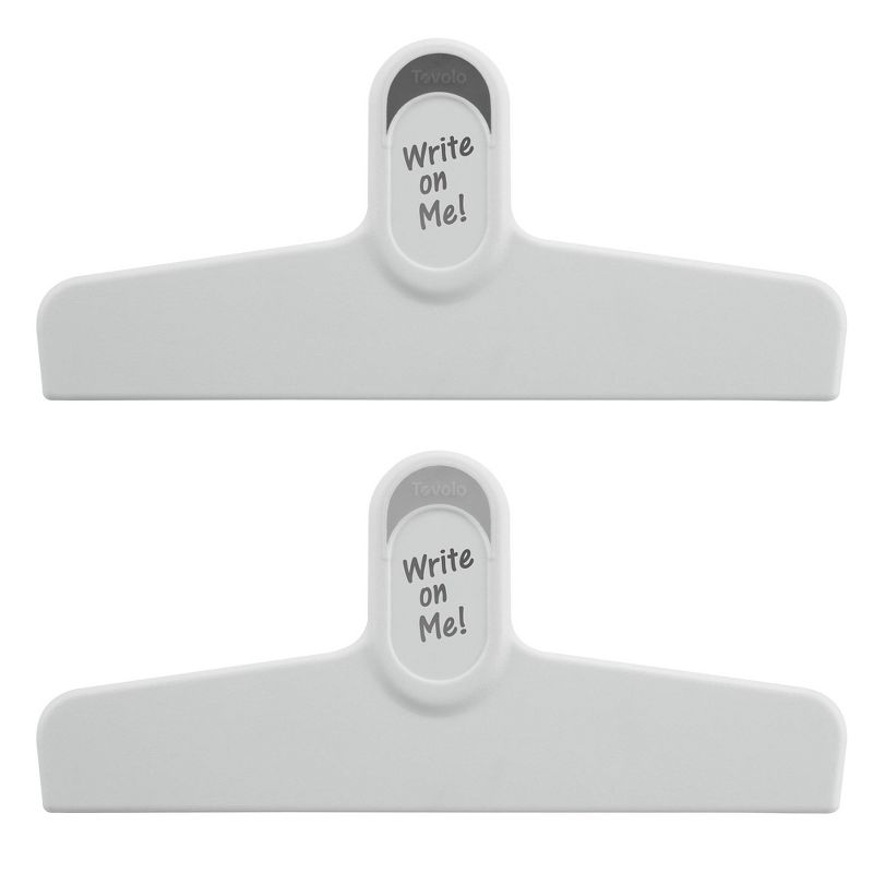 Tovolo Magnetic Bag Clips XL Set of 2 Assorted