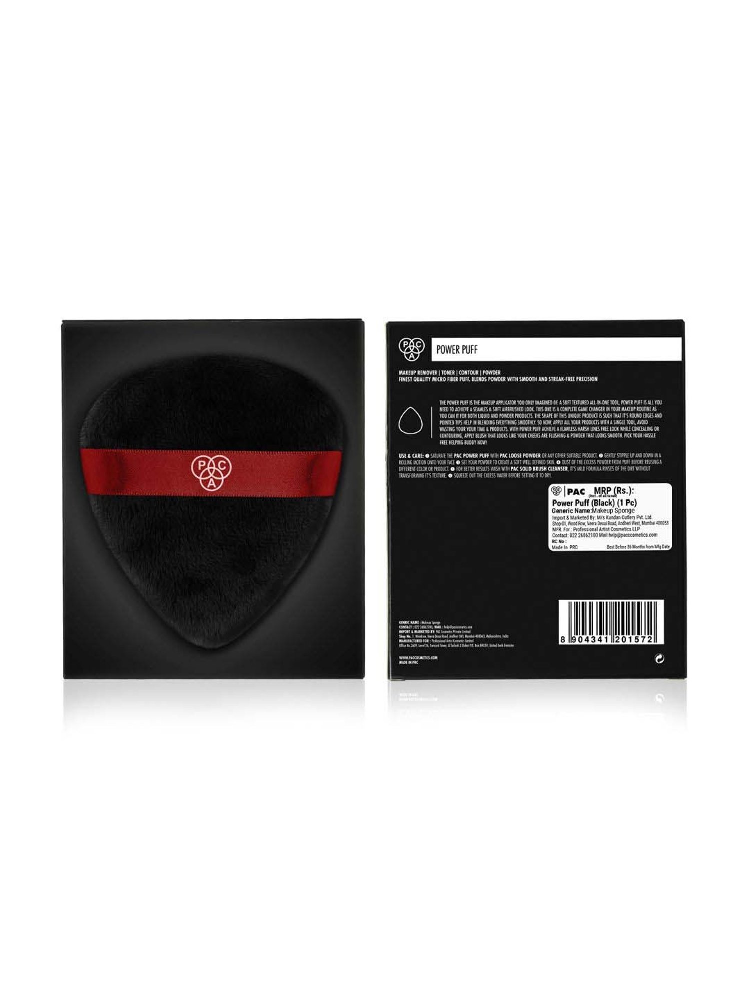 PAC Power Puff Black - 1 Pc