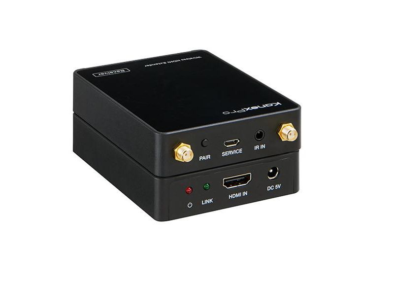 KanexPro Wireless 5G HDMI Extender 1080p Full HD 330ft 100M Dual Antenna Long Range Kit (EXT-18GHDMIWL)