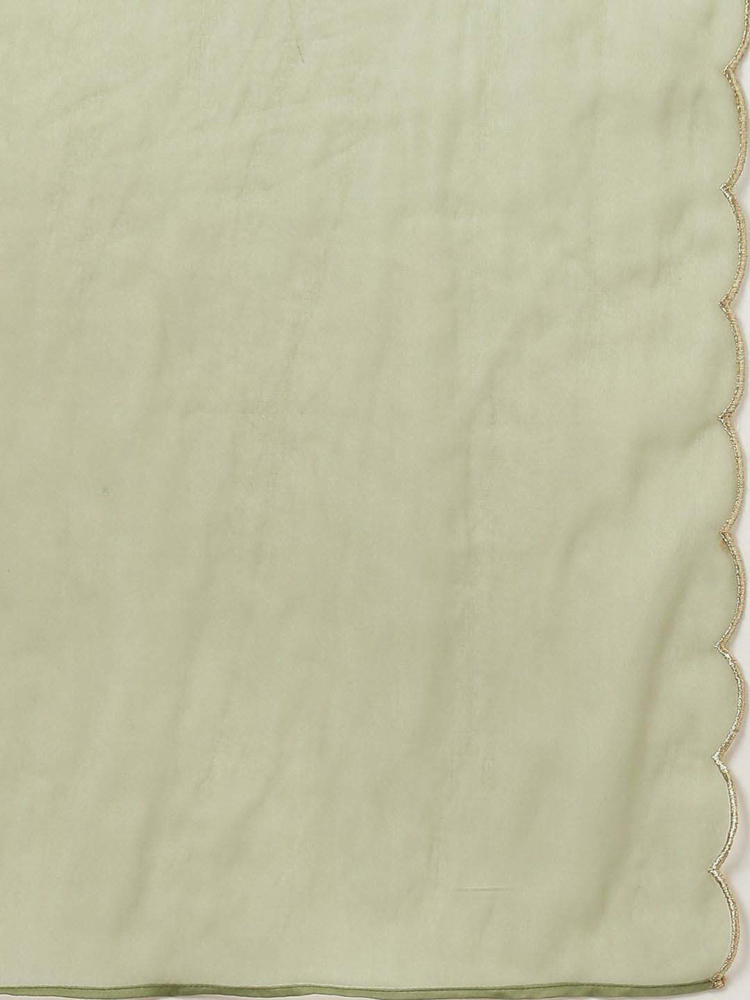 Janasya Green Embroidered Kurta & Pant Set With Dupatta