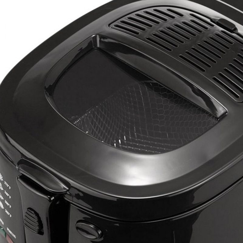 Brentwood 2.5 Lt. Deep Fryer 1500 Watts in Black