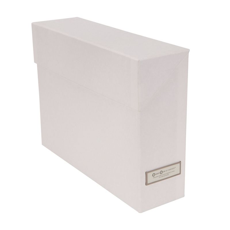 Lovisa File Box with 12 Files White - Bigso Box of Sweden