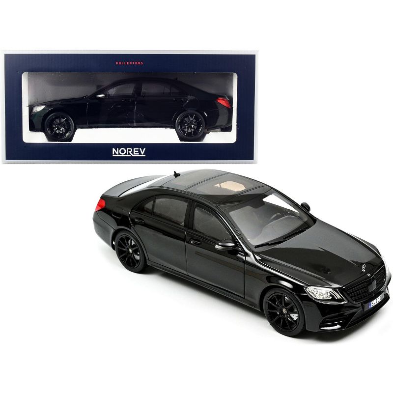 2018 Mercedes Benz S-Class AMG-Line Black 1/18 Diecast Model Car by Norev