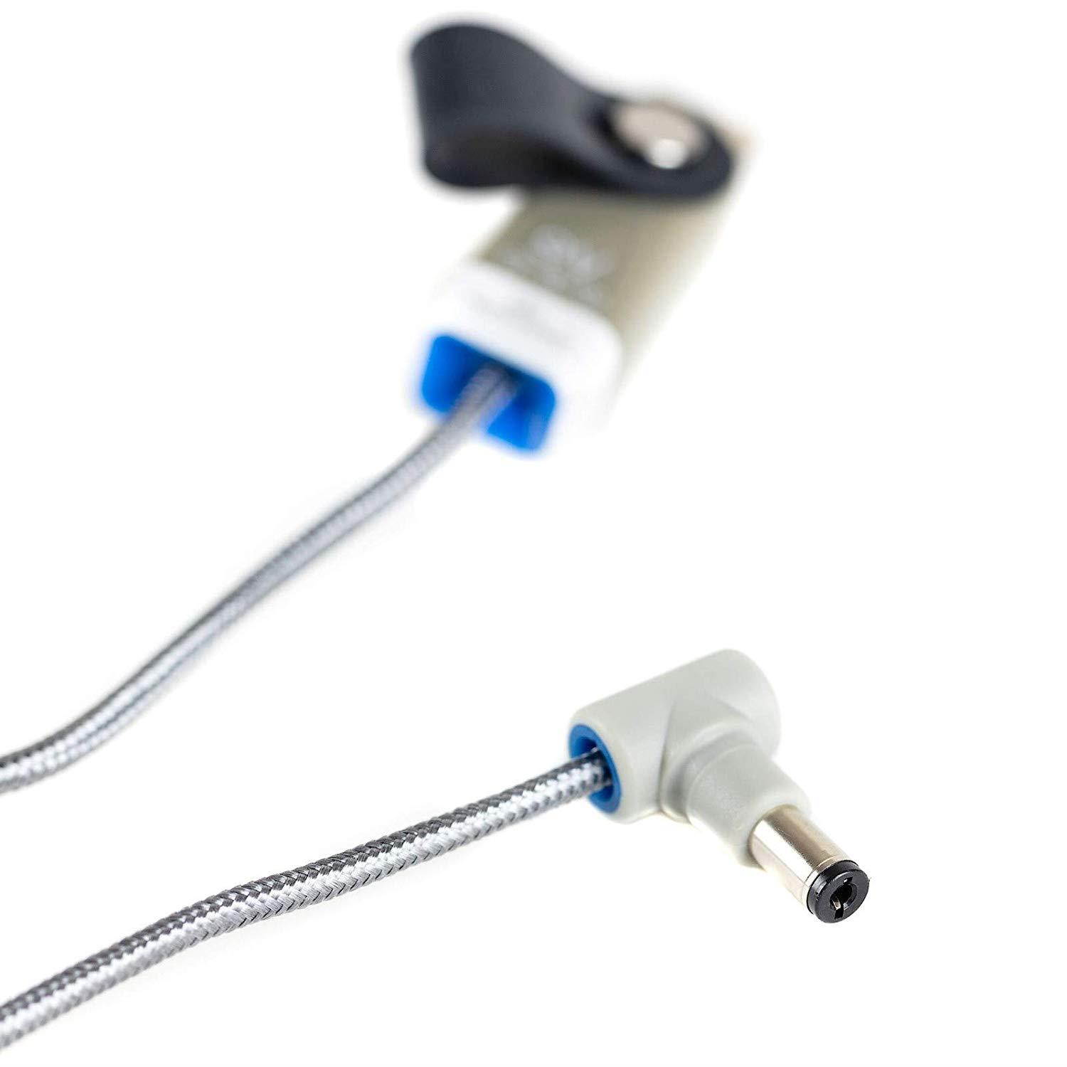 myVolts Ripcord - USB to 9V DC Power Cable Compatible with The Alesis DM6 USB Digital Drums