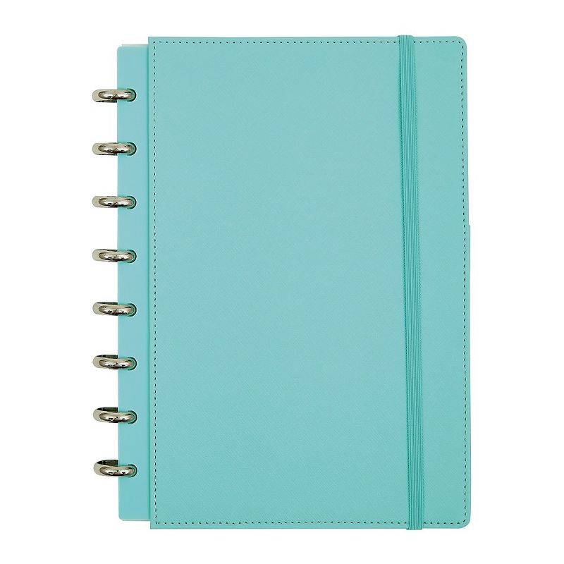 Office by Martha Stewart Discbound Customizable Notebook Junior Size Blue (44468) 