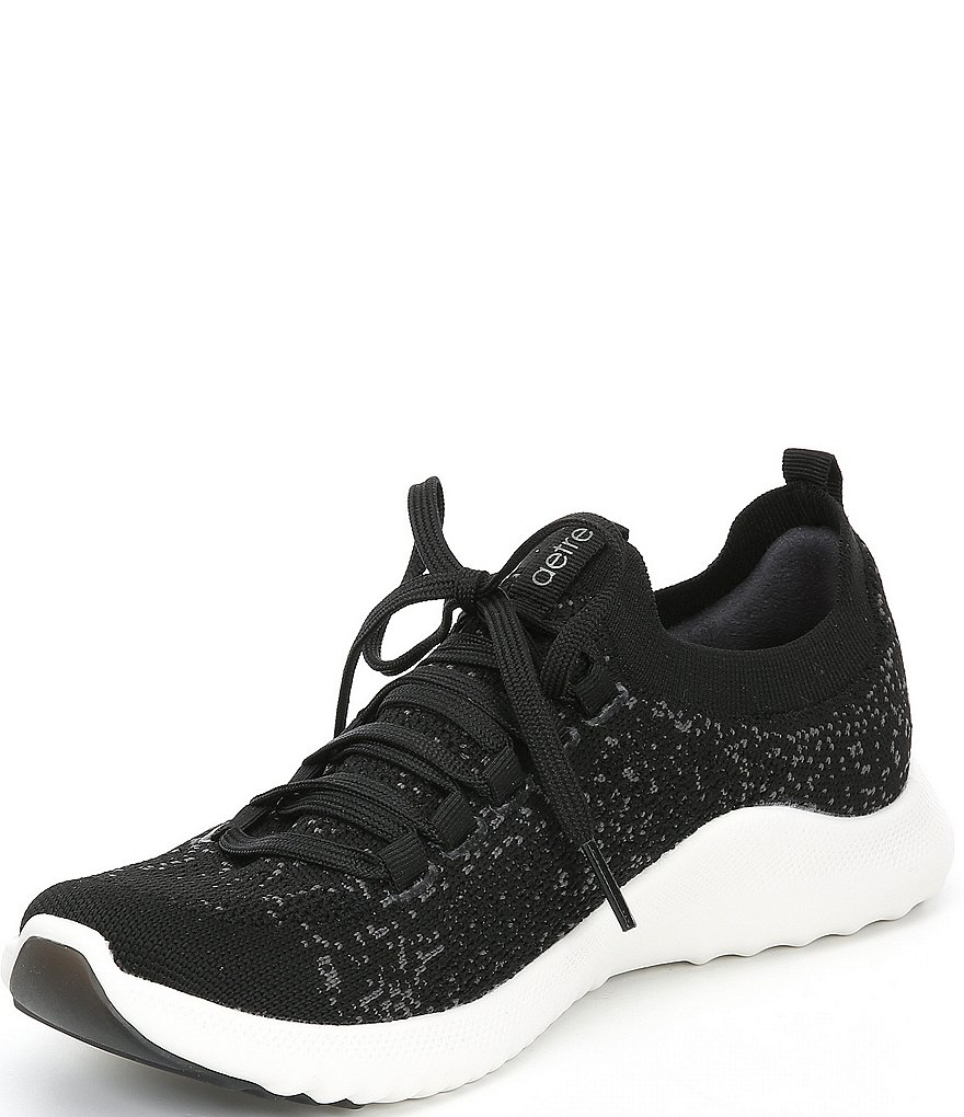 Aetrex Carly Knit Lace-Up Sneakers