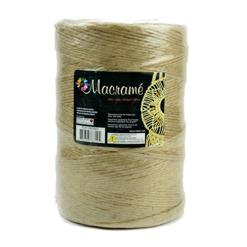 3ply 857yd Natural Jute - Touch of Nature