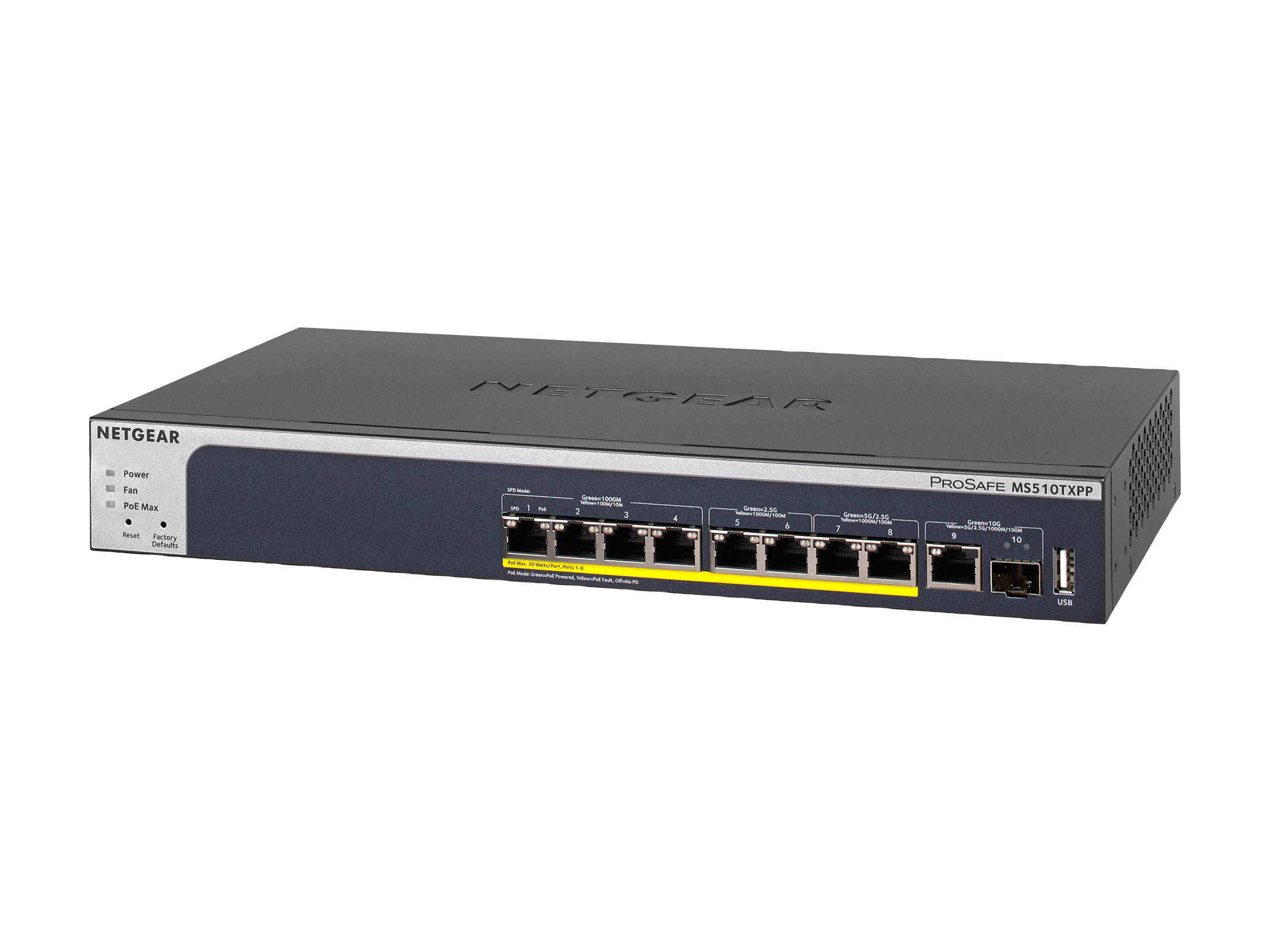 Netgear XS712T-200NES 12-port 10-Gigabit Smart Managed Pro Switch (XS712Tv2)