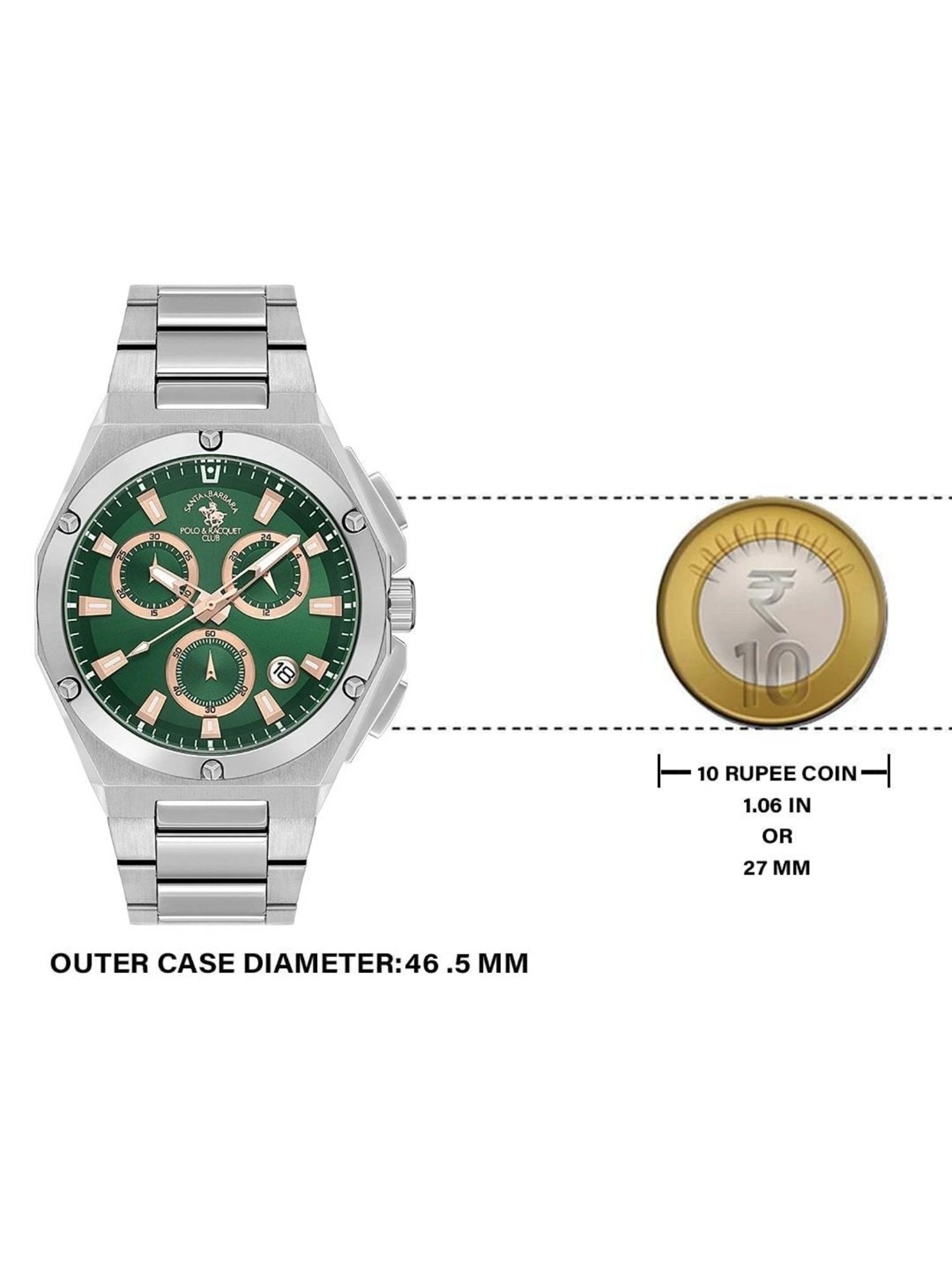 Santa Barbara Polo & Racquet Club SB.1.10577-3 Analog Watch for Men