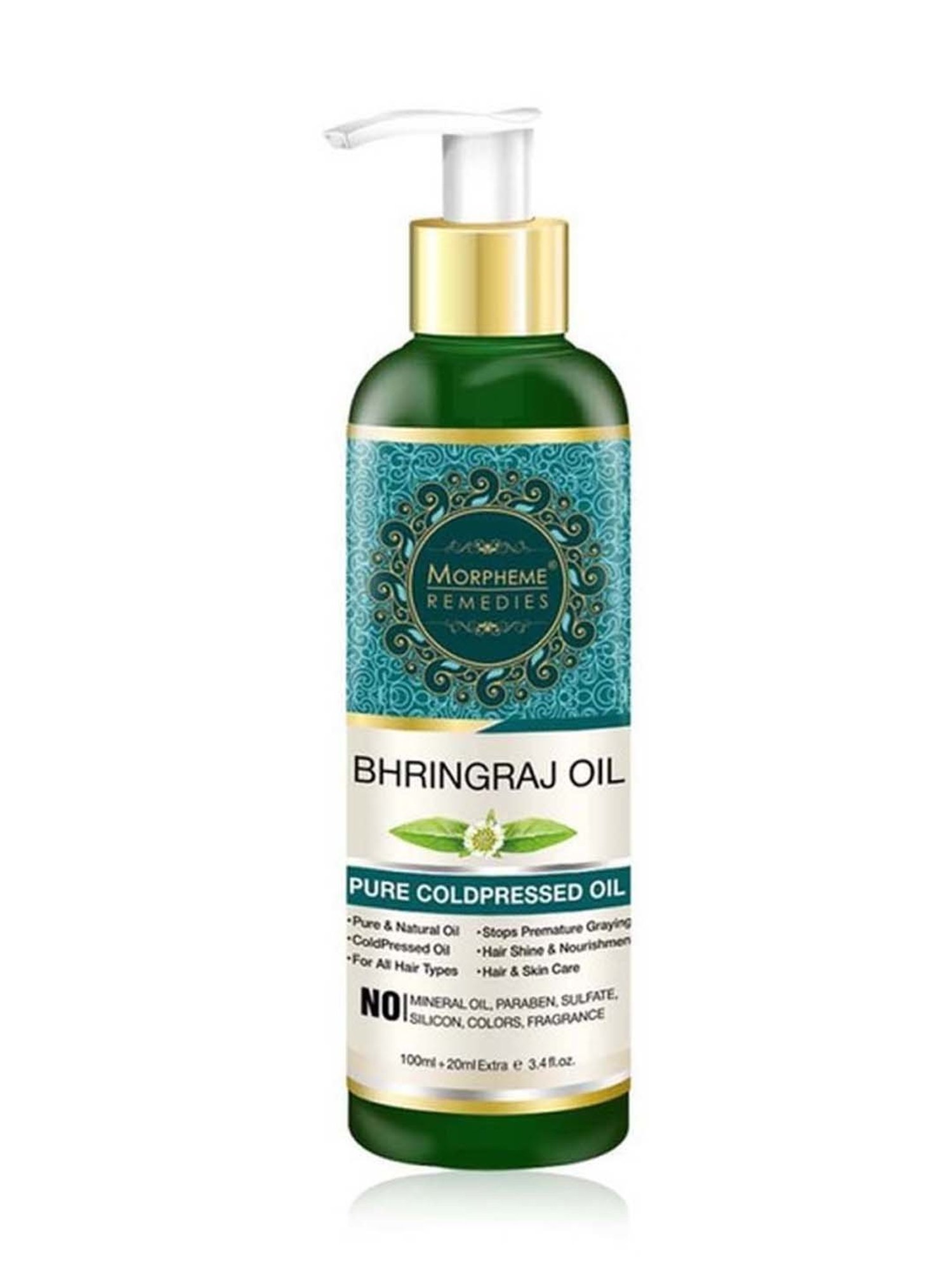 Morpheme Remedies Pure Bhringraj Oil - 120 ml