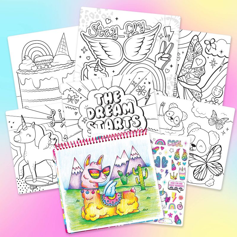 Fashion Angels Unicorn Fantasy Sketch Portfolio Set