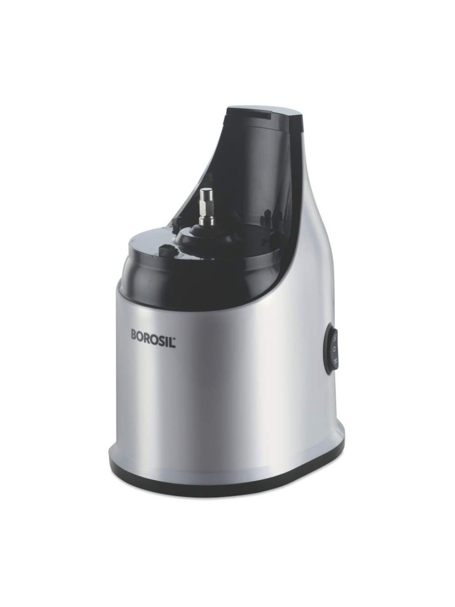 Borosil Juicer Mixer Grinder 200W, - with 1 Jar & 100 Percent copper motor (Black)