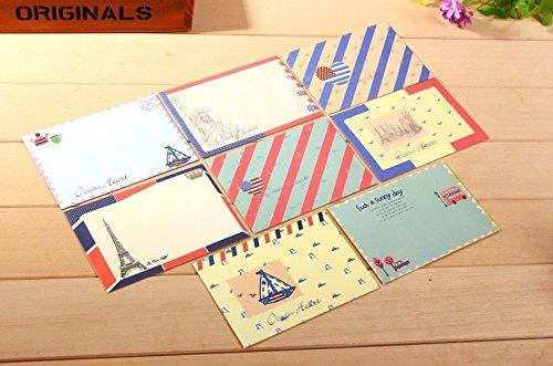32 Pcs Assorted Color Cute Special Design Writing Paper Letter & 16 Pcs Envelope Writing Stationery Paper Set